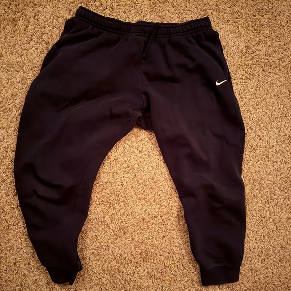 Nike Other - Mens Nike Club Training Joggers 3XL Navy Blue Sweat Pants